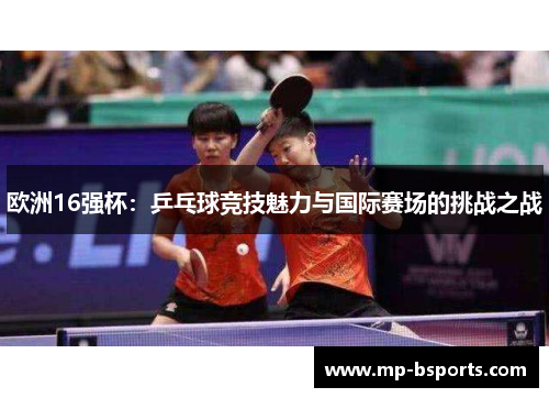 欧洲16强杯：乒乓球竞技魅力与国际赛场的挑战之战