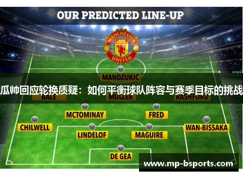 瓜帅回应轮换质疑：如何平衡球队阵容与赛季目标的挑战